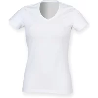 Women's v-neck T-shirt Skinni Fit Feel Good