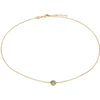 Peridot necklace for women Sloya Aurora