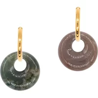 Indian Agate Stone Earrings for Women Sloya Blima