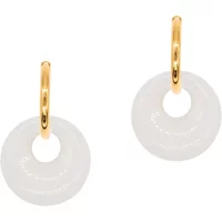 Jade stone earrings for women Sloya Blima