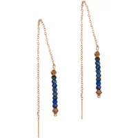 Lange Lapis-Lazuli Ohrringe für Damen Sloya Lumia