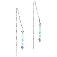 Dangling Amazonite earrings for women Sloya Lumia
