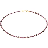 Garnet stone necklace for women Sloya Paloma