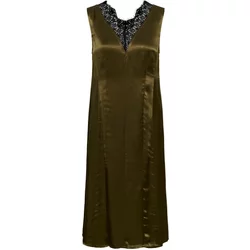 Women's Satin Dress Soaked In Luxury Slirini