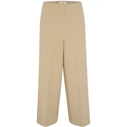 Women's Cropped Suit Trousers Soaked In Luxury Corinne