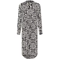 Women's long-sleeved printed dress Soaked in Luxury Zaya
