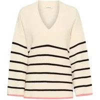 Women's V-neck sweater Soaked in Luxury Musling