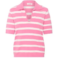 Striped women's polo Soaked in Luxury Spina