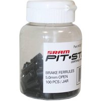 Velo Store - UK SRAM Cables and sheaths Sram Brake Ferrules Blk 100-Count | Extra 10% off with Subscription, Postage £16.79 to UK Fedex.