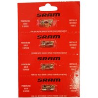 Velo Store - UK SRAM Channel Sram Power.Link 9Spd Gold 4 Pcs | Extra 10% off with Subscription, Postage £16.79 to UK Fedex.