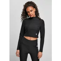 Women's long sleeve turtleneck crop top Urban Classics starter stretch