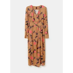 Women's Satin Maxi Dress Stefanel Floral