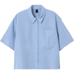 Womens Cropped Shirt Stefanel