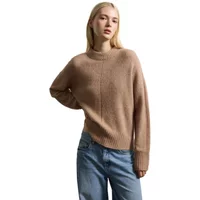 Pull Oversize Rundhalsausschnitt aus Wolle Damen Stefanel