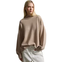 Oversized Rundhals-Pullover aus Mischwolle für Damen Stefanel