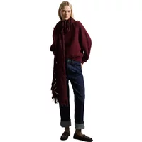 Pullover mit Rollkragen aus Wollmischung für Damen Stefanel Oversized Fit