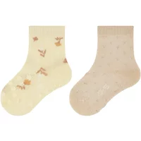 Chaussettes avec motif fleur bébé fille Sterntaler (x2)