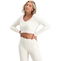 Sports bra Steve Madden Boucle V-neck