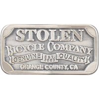 Velo Store - UK Metal stickers Stolen Brand (Small Crest|Cambra) | Extra 10% off with Subscription, Postage £16.79 to UK Fedex.
