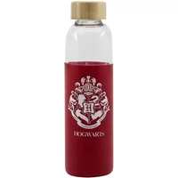 Children's glass bottle with silicone lid Stor Harry Potter