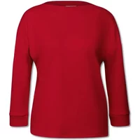 Langarmshirt mit Bootsausschnitt für Frauen Street One