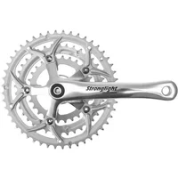 Velo Store - UK Road crankset Stronglight Impact 175 mm 52-42-30 8V. 9-10V. | Extra 10% off with Subscription, Postage £16.79 to UK Fedex.