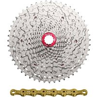 Velo Store - UK Cassette with chain Sunrace Mz800 11-51 Shimano | Extra 10% off with Subscription, Postage £16.79 to UK Fedex.