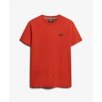Organic cotton T-shirt with logo Superdry Essential