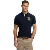 Polo with badge Superdry