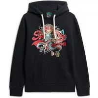 Hooded sweatshirt with logo Superdry Tokyo Vintage