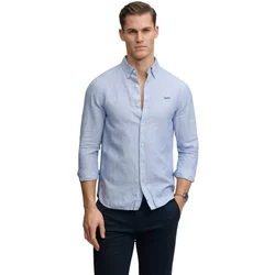 Long-Sleeved Linen Shirt Superdry