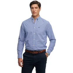 Long-Sleeved Poplin Shirt Superdry Preppy