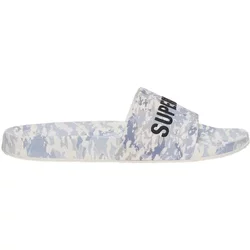 Children's Slides Superdry Camo Print Pool