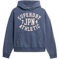 Oversized hoodie with appliqué design for women Superdry Athletic Essentials