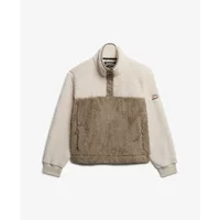 Super soft teddy fleece women’s sweatshirt Superdry Mash Up