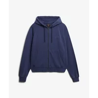 Women's zip-up hooded sweatshirt with tie-dye logo Superdry Essential
