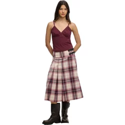 Pleated Skirt For Women Superdry