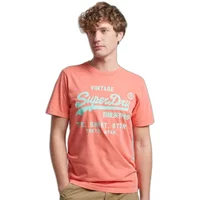 Fluorescent T-shirt Superdry Vintage Logo