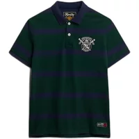Striped polo shirt Superdry Crest