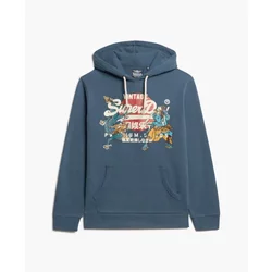 Hooded Sweatshirt Superdry Vintage Logo Tokyo