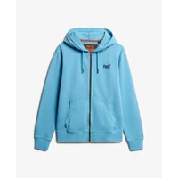 Faded zip-up hoodie with logo Superdry Essential