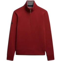 Piqué Zip Neck Sweatshirt Superdry Essential