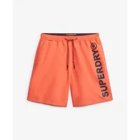 Sportliche Badehose mit Muster Superdry