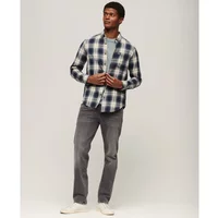 Long-sleeved lumberjack shirt in organic cotton Superdry