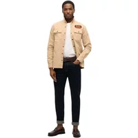 Patchwork canvas overshirt Superdry
