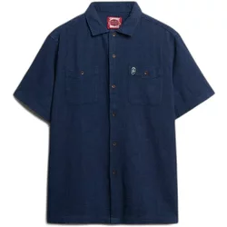 Textured Short-Sleeved Shirt Superdry The Merchant Store