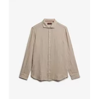 Embroidered linen shirt Superdry Vacation