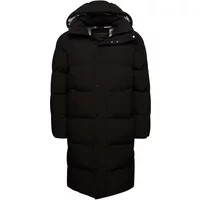 Long hooded down jacket Superdry