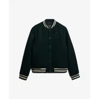 Down jacket Superdry Bomber en laine Varsity Monogram