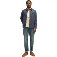 Long-sleeved polo neck T-shirt Superdry Merchant Grandad Lw